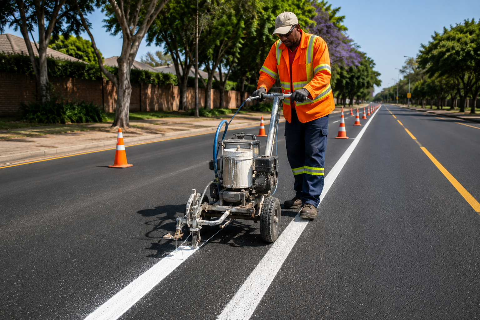 Road Line Marking